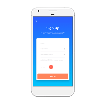 ChangEd - Sign Up ChangEd - Sign Up