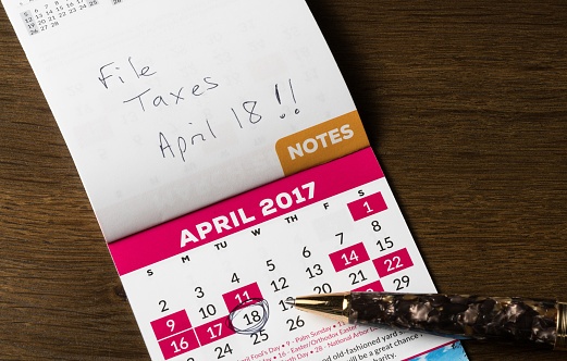 image - note to file taxes