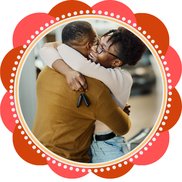 Car Sale 2026 Asset - 2 people hugging