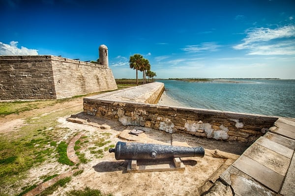 Castillo de San Marcos in Saint Augustine