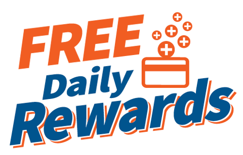 Daily Rewards logo with FREE