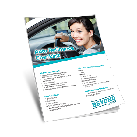 Auto Refinance Checklist GBM 