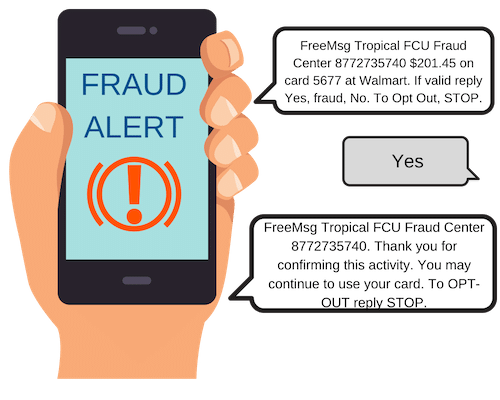 TFCU FRAUD ALERT EXAMPLE
