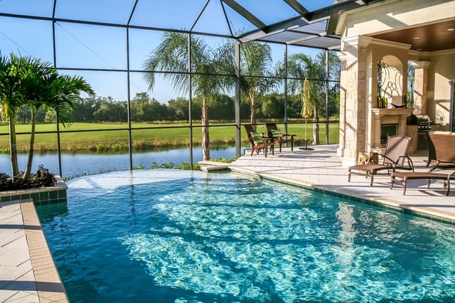 florida home with pool