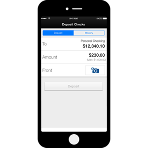 Image - deposit checks through mobile