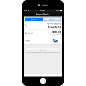 Image - deposit checks through mobile Image - deposit checks through mobile