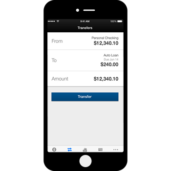 Image - transfer funds through mobile Image - transfer funds through mobile