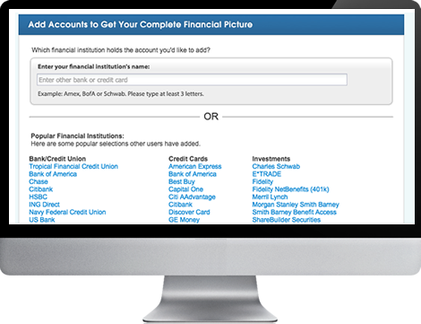 Image of TFCU online banking accounts 