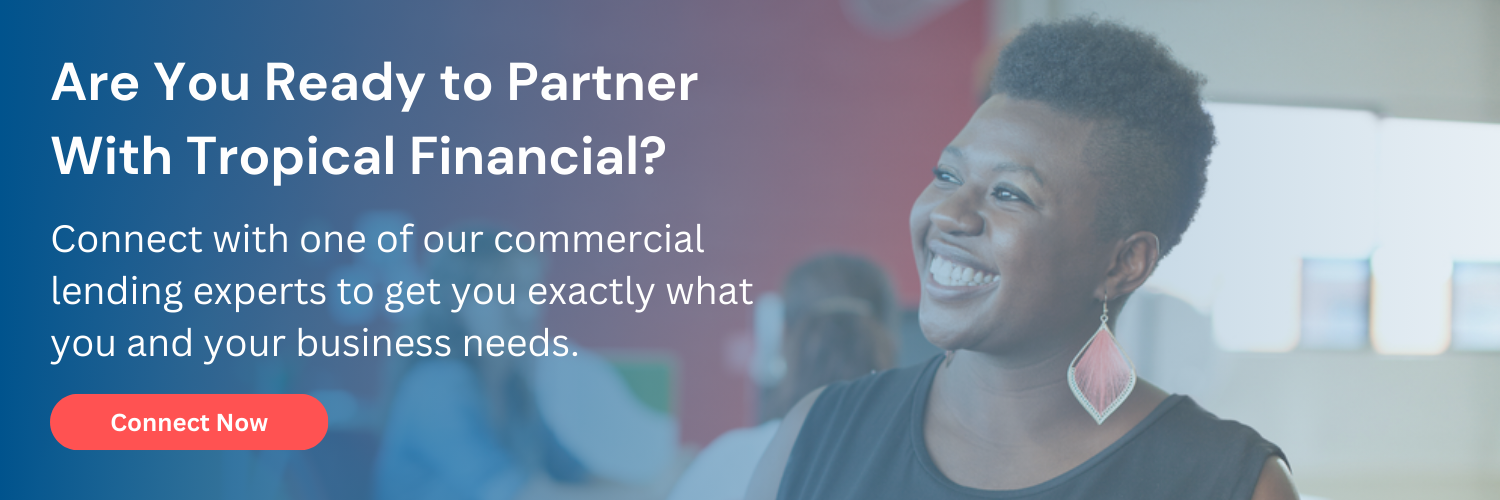 Are You Ready to Partner... Commercial Lending Footer Banner