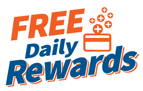 Daily Rewards logo with FREE