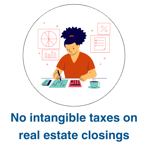 No Intangible Taxes ICON