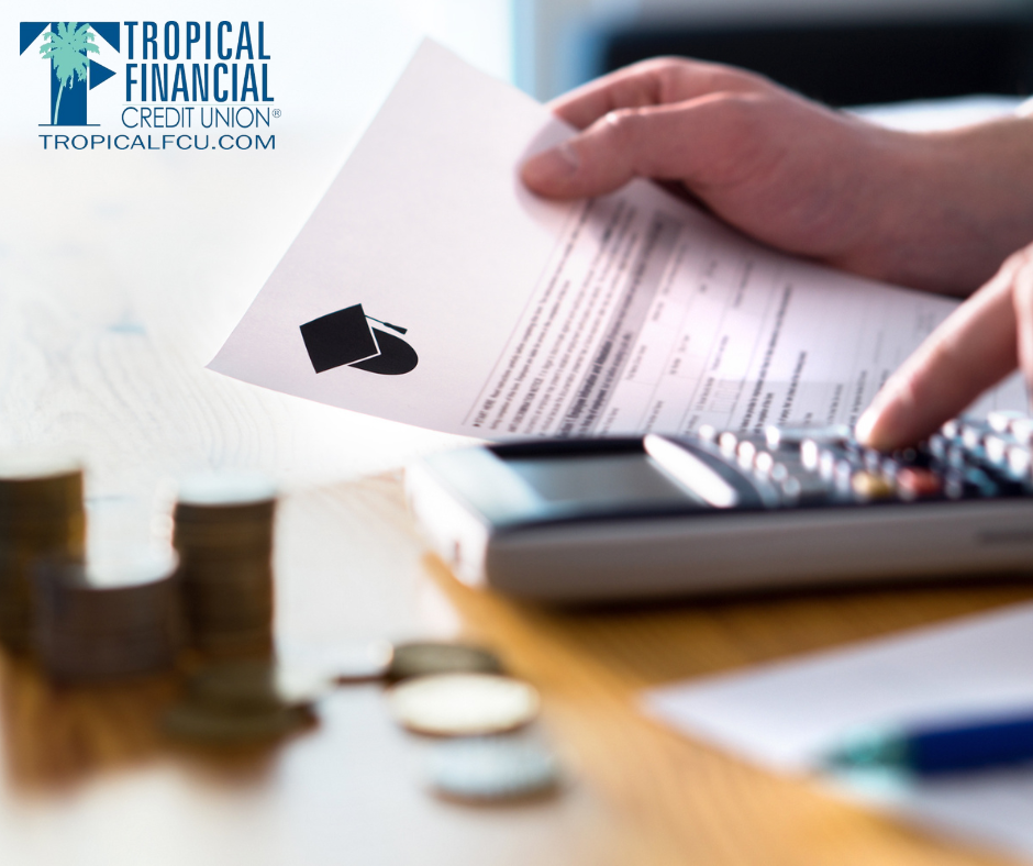 College is expensive. Tropical Financial can help